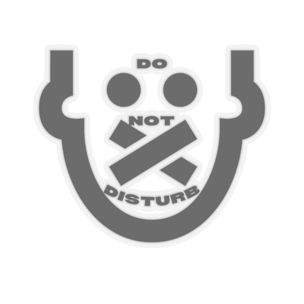 Cross Mouth DND Sticker
