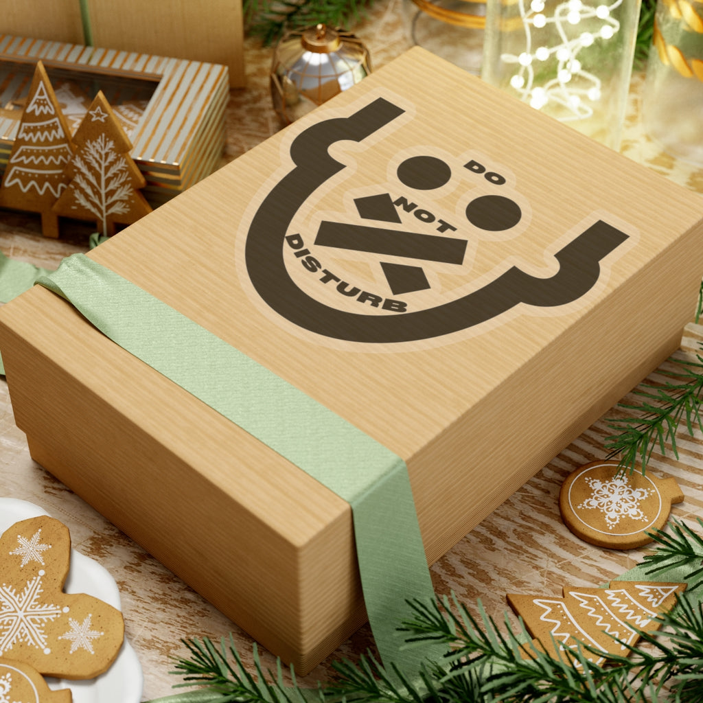 Cross Mouth DND Kiss-Cut Sticker