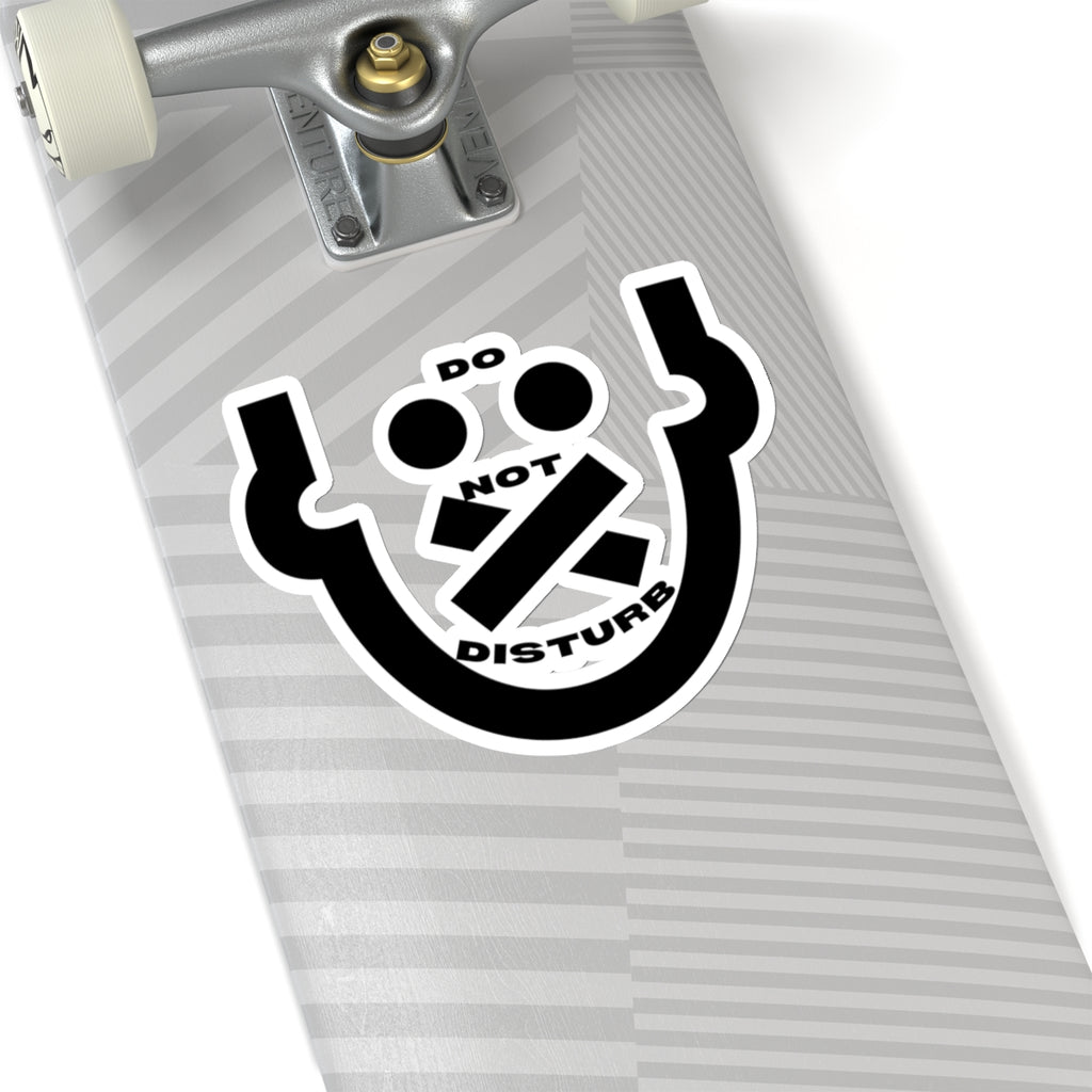 Cross Mouth DND Kiss-Cut Sticker