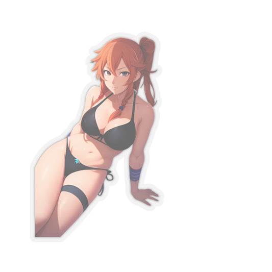 Bikini Model Kiss-Cut Sticker