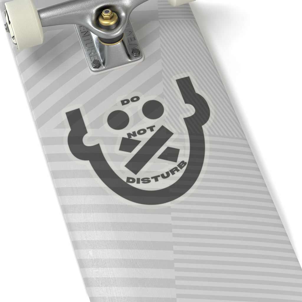 Cross Mouth DND Kiss-Cut Sticker