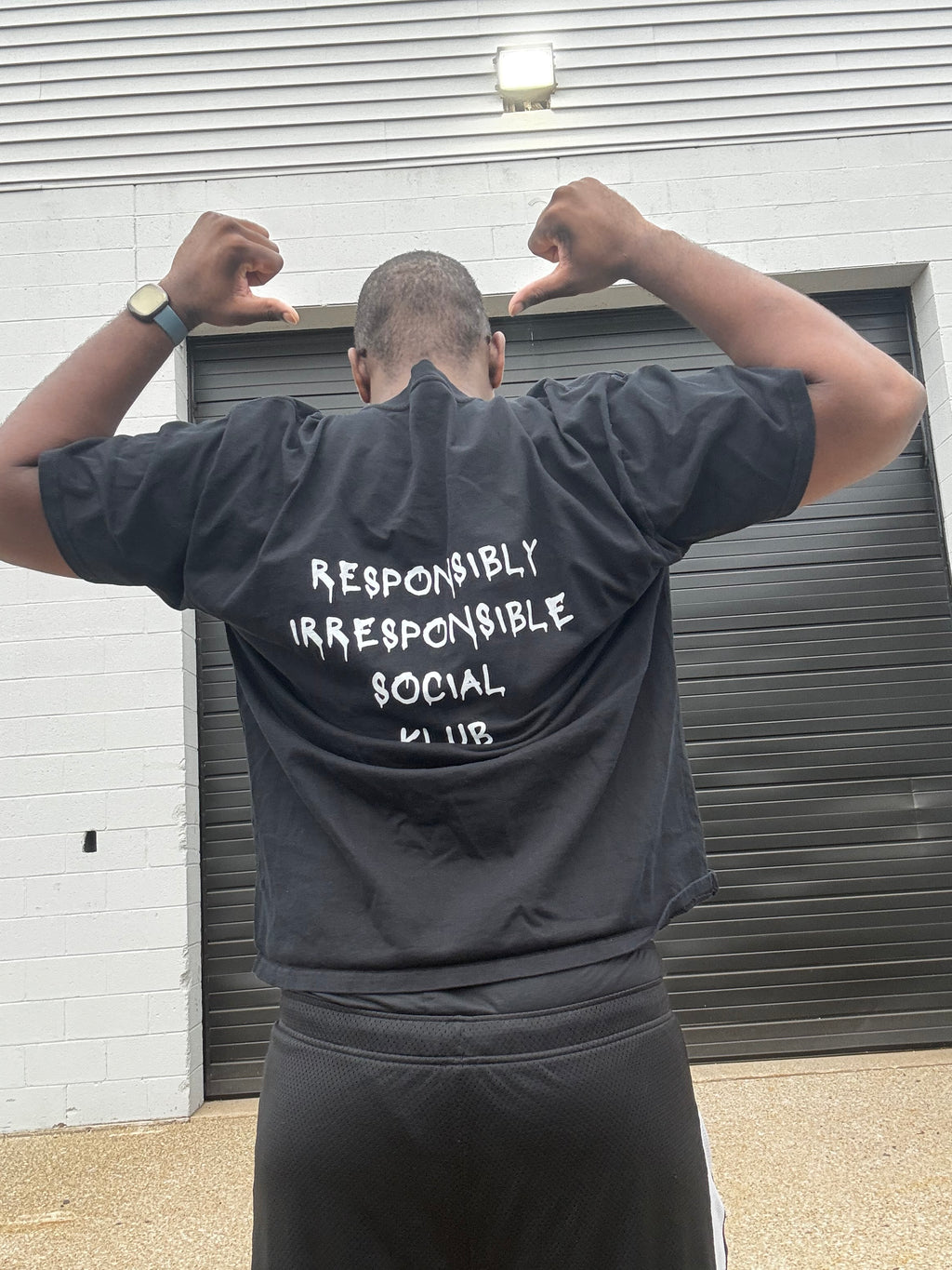 R.I.S.K Oversized T‑Shirt