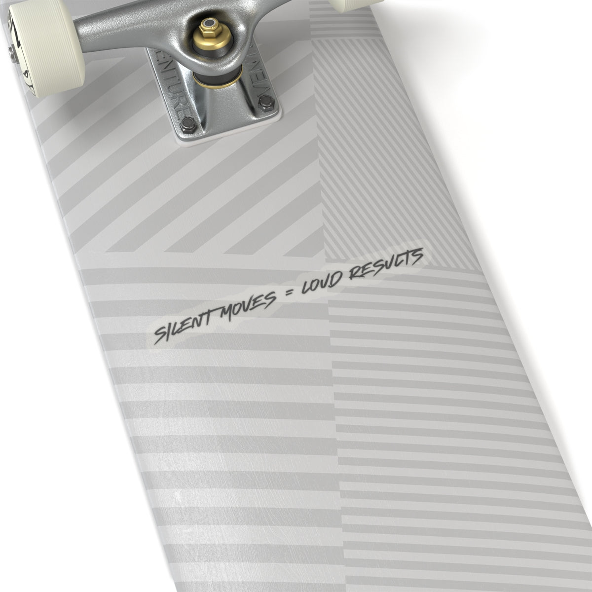 Silent Moves Loud Results Sticker
