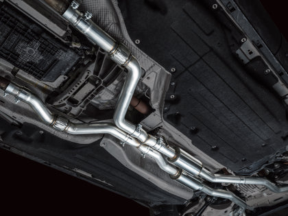 AWE Tuning 20-25 (Only Certain 2026 Models) Ford Explorer ST Touring Ed. Exhaust w/Diamond Blk Tips
