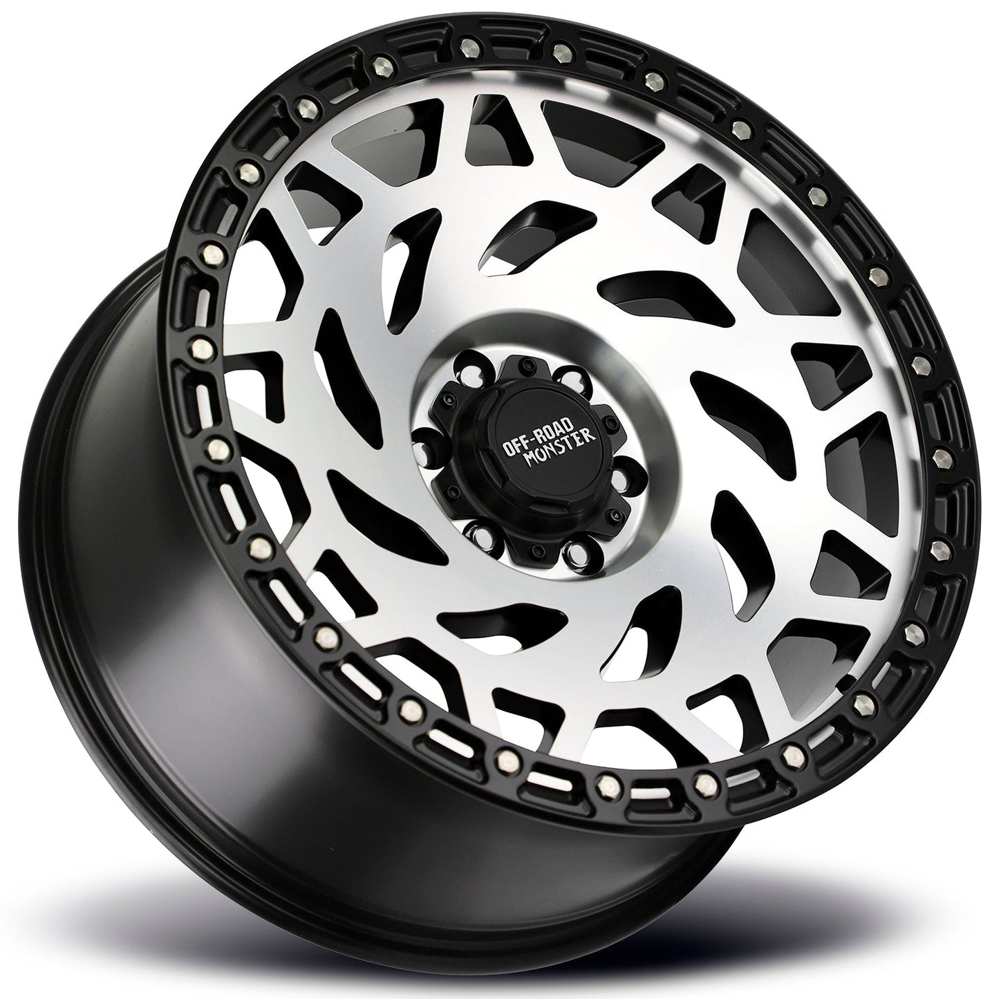 M50 Gloss Black Machined Black Rim-1